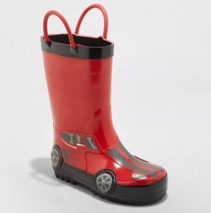 Lincoln Rain Boots - Red