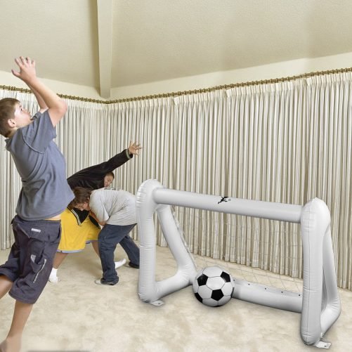Children Indoor Outdoor Inflatable Soccer Game Toys Set
