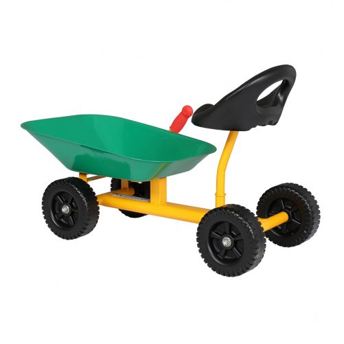 Kids Ride On Sand Dumper With Wheels, Green