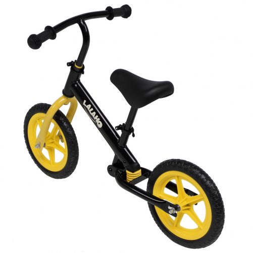 Kids Balance Bike  Height Adjustable  Yellow