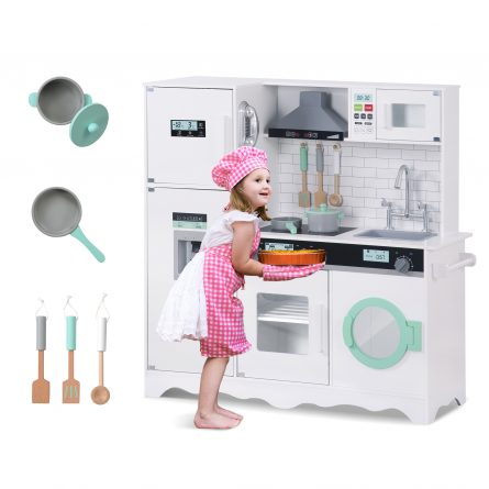 Toddler Wooden Kitchen Playset