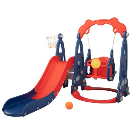 3 In 1 Slide And Swing Set