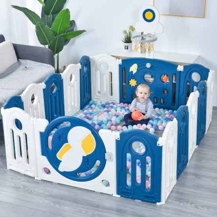 Astronaut Theme Kids Activity Center, Safety Large Play Yard