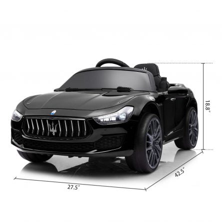 Maserati 12v Kids Ride On Car, Black