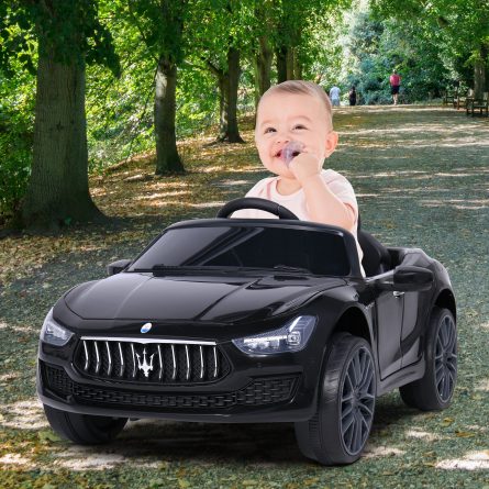 Maserati 12v Kids Ride On Car, Black