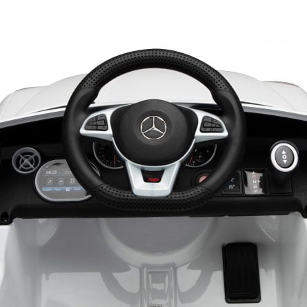 Benz 12v Ride On Car, White