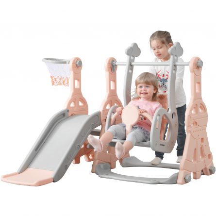 Toddler Slide And Swing Set 3 In 1