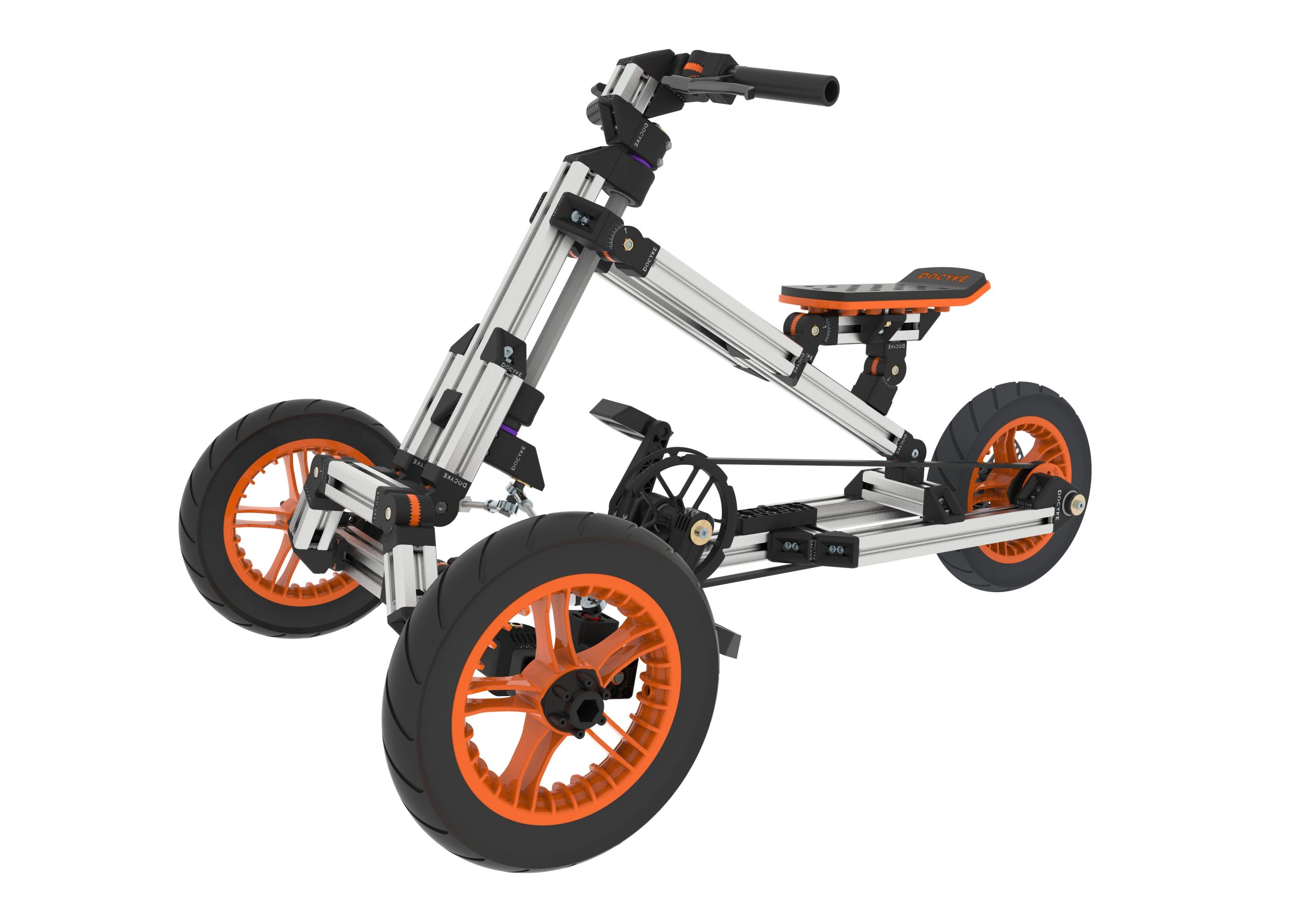 KidRock Buildable Kit 20 in 1 Kids Go Kart Set