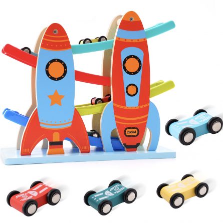 Race Track Toy with 4 Cars