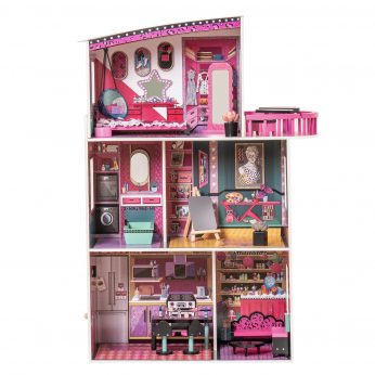 Vintage 90's Wooden Dollhouse