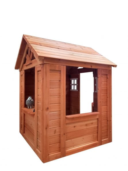 All Wooden Kids Playhouse