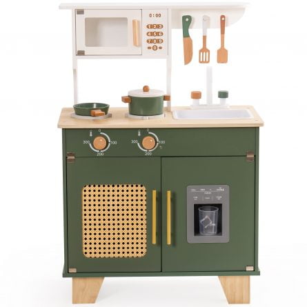 Bohemian Style Vintage Green Kitchen Playset