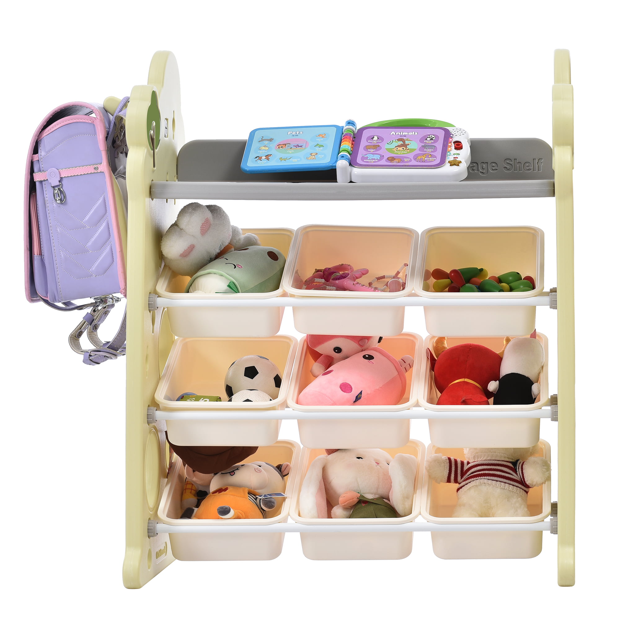 Kids Toy Storage Organizer with 9 Bins