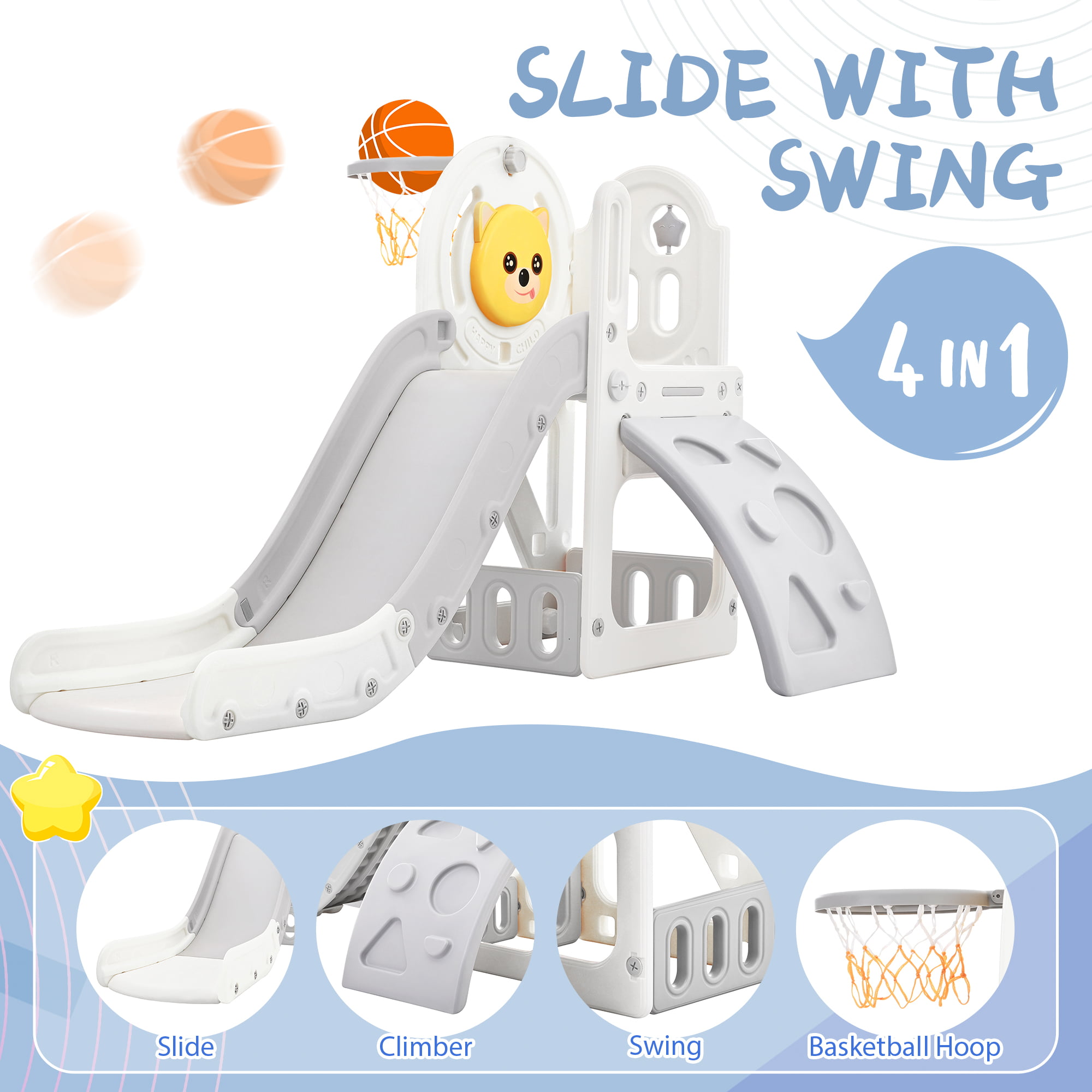 Climber And Slide For Toddler