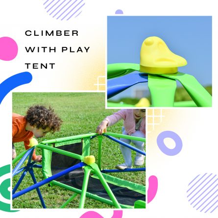 Toddler Climbing Dome With Slide